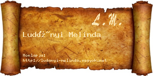 Ludányi Melinda névjegykártya