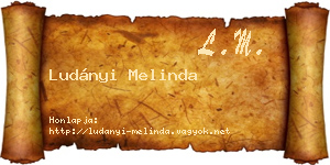 Ludányi Melinda névjegykártya
